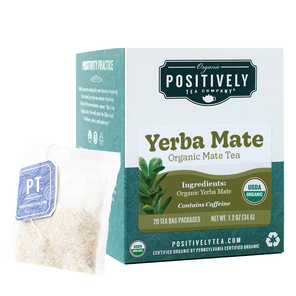 Organic Yerba Mate (Unsmoked) - Tea Bags - Image 3